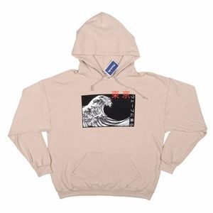 Artist Union Clothing Co Great Wave of Kanagawa Japan Hoodie XL